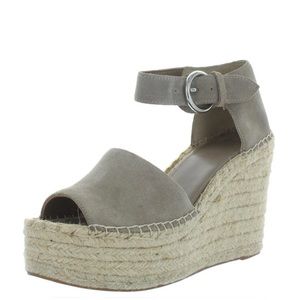 LN Marc Fisher Alida Espadrille Wedge Sandal.